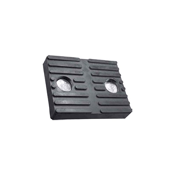 The Main Resource® - 4-piece 3-3/4" x 5-3/4" x 3/4" Molded Rubber Rectangular Lift Pad Kit
