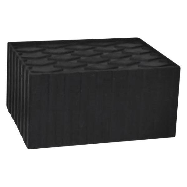 The Main Resource® - 4-piece 3" Solid Molded Rubber Solid Block Pad Set