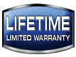 Backed by a limited lifetime warranty
