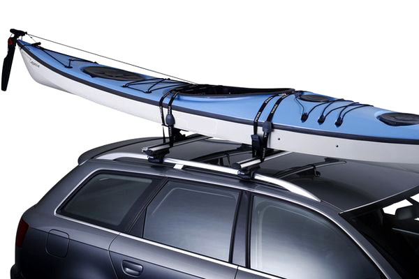 Glide and Set Kayak Carrier Installed