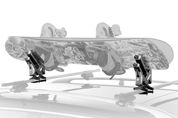 Snowboard Carrier Installed