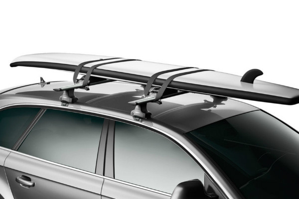 SUP Shuttle Paddleboard Carrier Installed