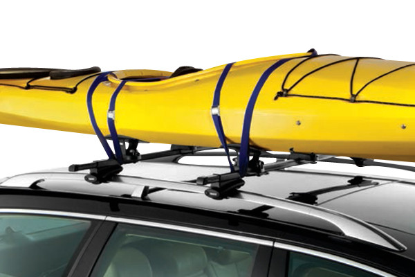 Top Deck Kayak Rack Installed