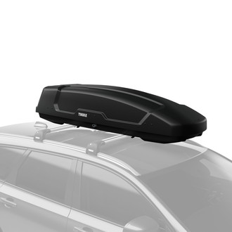 Thule® - Force XT™ Black Matte Roof Cargo Box (74.75" L x 24.75" W x 16.75" H, 11 cu. ft)
