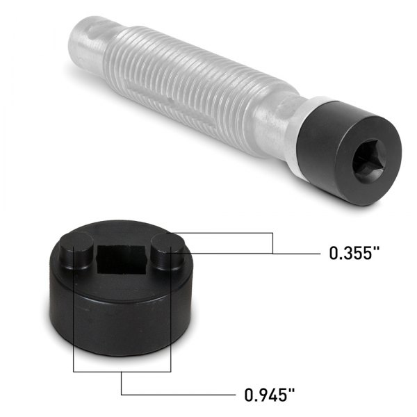 Tiger Tool® - 0.945" x 0.355" Leaf Spring Pin Socket