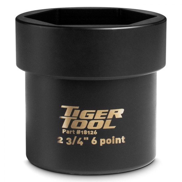 Tiger Tool® - 6-Point 2-3/4" Axle Nut Socket