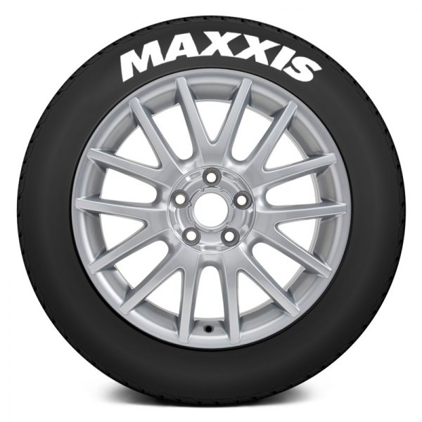 Tire Stickers® - White "Maxxis" Tire Lettering Kit