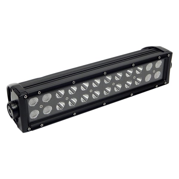 Top Gun Customz® - Black Series 15" 72W Dual Row Black Powder Coated Housing Combo Spot/Flood Beam LED Light Bar