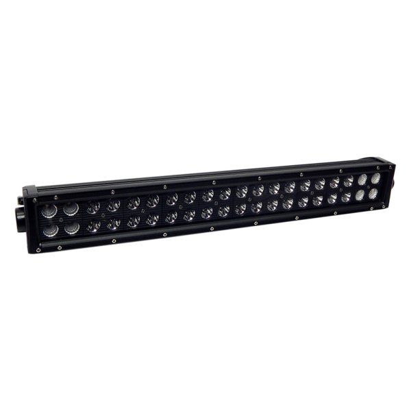 Top Gun Customz® - Black Series 20" 120W Dual Row Black Powder Coated Housing Combo Spot/Flood Beam LED Light Bar