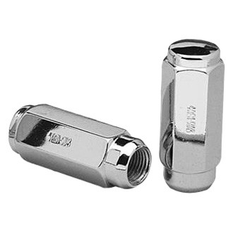 Topline Accessories® - Silver Cone Seat Acorn Duplex Lug Nut