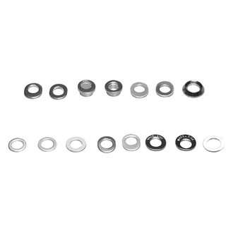 Topline Accessories® - Chrome Keystone Mag Offset Hole Washer