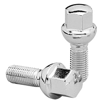 Topline Accessories® - Silver Cone Seat Lug Bolt