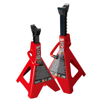 Torin® T46002 - Big Red™ 2-piece 6 t Steel Ratcheting Jack Stand Set