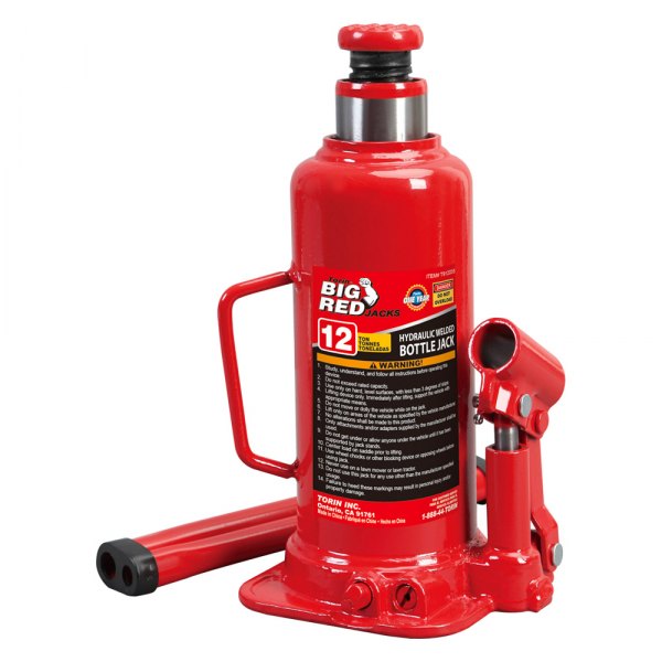 Torin® - Big Red™ 12 t 9" to 18" Hydraulic Bottle Jack