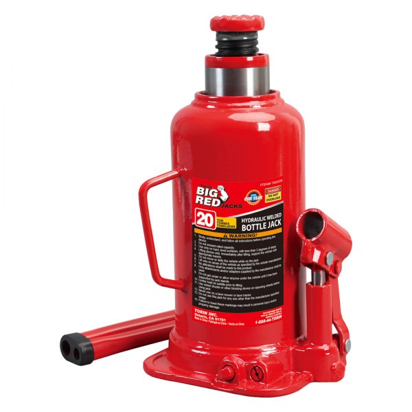 Torin® - Big Red™ 20 t 9-7/16" to 17-5/8" Hydraulic Bottle Jack