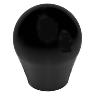 Torque Solution® TS-UNI-108B - Manual Delrin Tear Drop Black Shift Knob