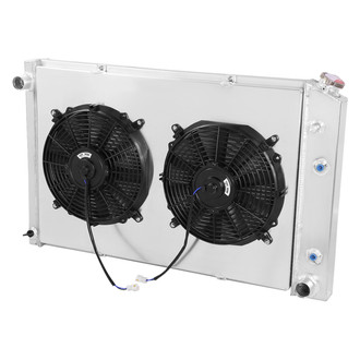 Torxe™ - Aluminum Engine Coolant Radiator with Electric Fan