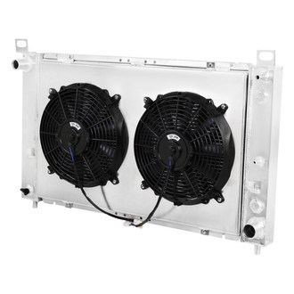 Torxe™ - Aluminum Engine Coolant Radiator with Electric Fan