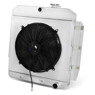 Torxe™ - Aluminum Engine Coolant Radiator with Electric Fan