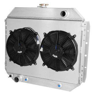 Torxe™ - Aluminum Engine Coolant Radiator with Electric Fan