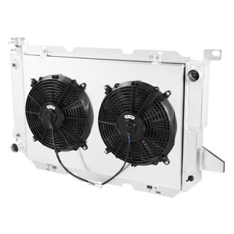 Torxe™ - Aluminum Engine Coolant Radiator with Electric Fan