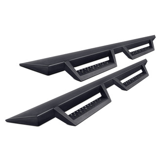 Torxe™ - 4.5" Cab Length Black Triangular Drop Steps