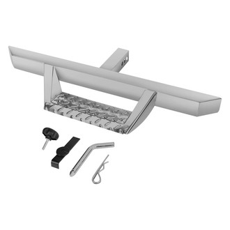 Torxe™ - 2-1/4" Square Bar Chrome Hitch Step for 2" Receivers