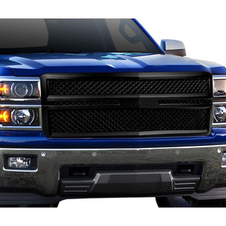 Torxe™ - 1-Pc Black Diamond Mesh Main Grille
