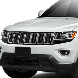 Torxe™ - 1-Pc Black Honeycomb Mesh Main Grille