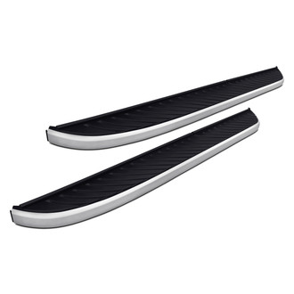 Torxe™ - 5" OE Style Black Running Boards with Polished Trim