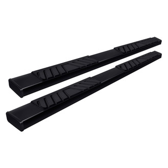 Torxe™ - 5" Cab Length Black Rectangular Side Steps
