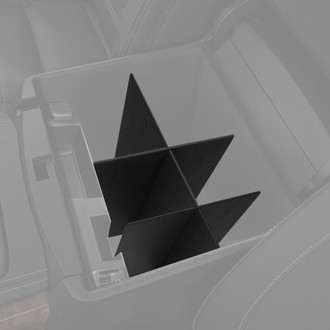 Torxe™ - Center Black Console Organizer Divider