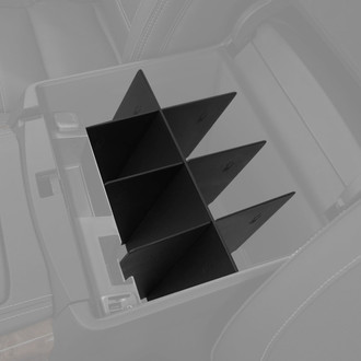 Torxe™ - Center Black Console Organizer Divider