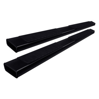Torxe™ - 6" Cab Length Black Triangular Step Bars