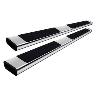 Torxe™ - 6" Cab Length Polished Triangular Step Bars