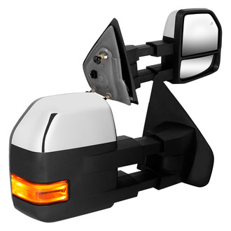 Torxe™ - Driver and Passenger Side Power Towing Mirror Set (Heated, Foldaway)