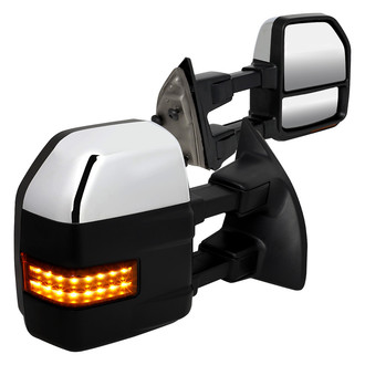 Torxe™ - Driver and Passenger Side Power Towing Mirror Set (Heated, Foldaway)