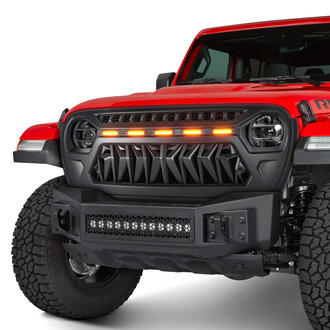 Torxe™ - 1-Pc Main Grille with 5 Amber Lights
