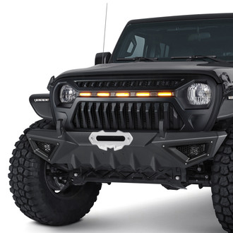 Torxe™ - 1-Pc Main Grille with 5 Amber Lights