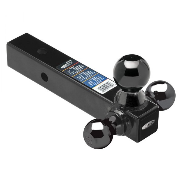 Tow Ready® - Fusion Tri-Ball Mount for 2" Receivers (With Black Hitch Balls)