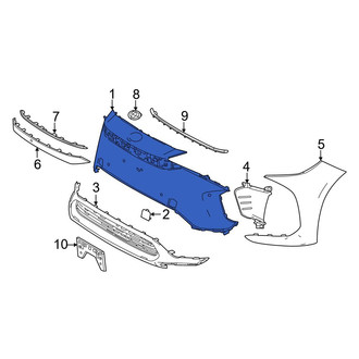Toyota OE - Front Bumper Cover