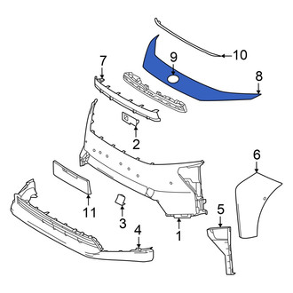 Toyota OE - Front Bumper Trim