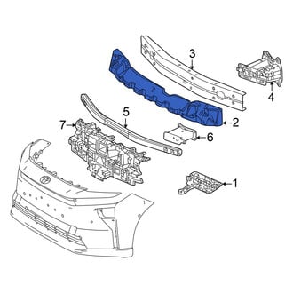 Toyota OE - Front Bumper Impact Absorber