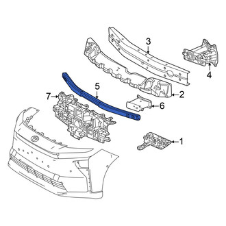 Toyota OE - Front Bumper Cover Reinforcement