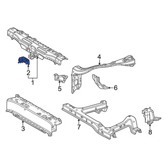 Toyota OE - Radiator Support Tie Bar Bracket