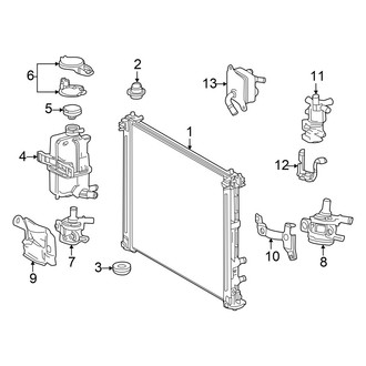 Toyota OE - Cooling - Radiator & Components