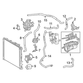 Toyota OE - Air Conditioner & Heater - Heater Components