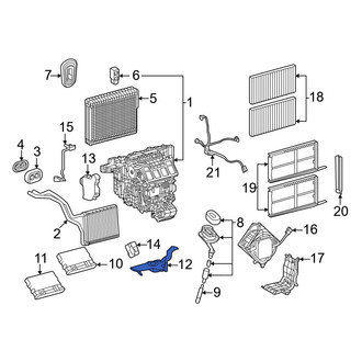 Toyota OE - HVAC Blend Door Actuator