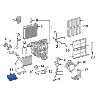 Toyota OE - HVAC Control Module