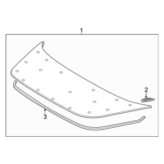 Toyota OE - Hood - Exterior Trim